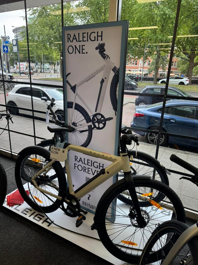 Raleigh one Direct leverbaar nu voor 2699!, Ophalen, Zo goed als nieuw, 50 km per accu of meer, Overige merken