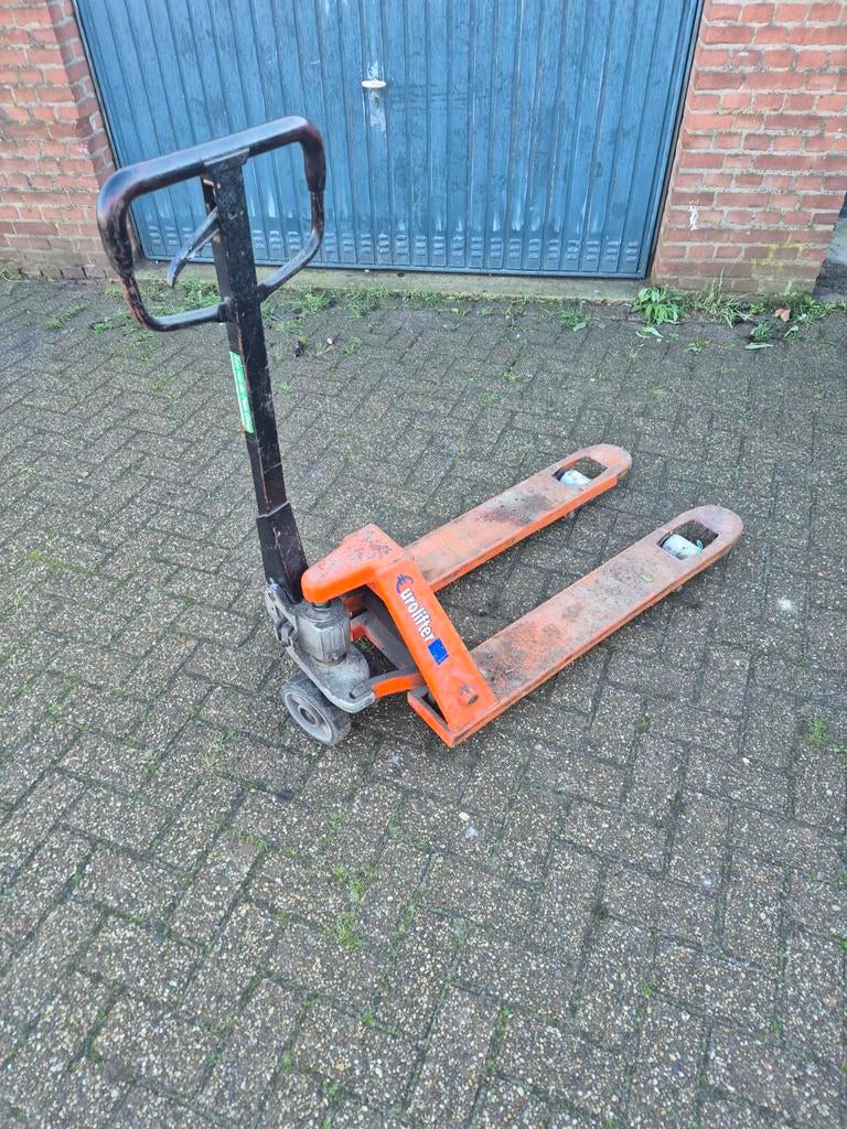 Gebruikte Steekwagen - Eurolifter, Doe-het-zelf en Verbouw, Transportwagens, Minder dan 60 liter, Ophalen, Gebruikt, Steekwagen