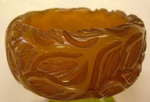 Vintage bakelieten armband, gesneden, honingkleurig, getest, Verzenden, Overige materialen, Armband