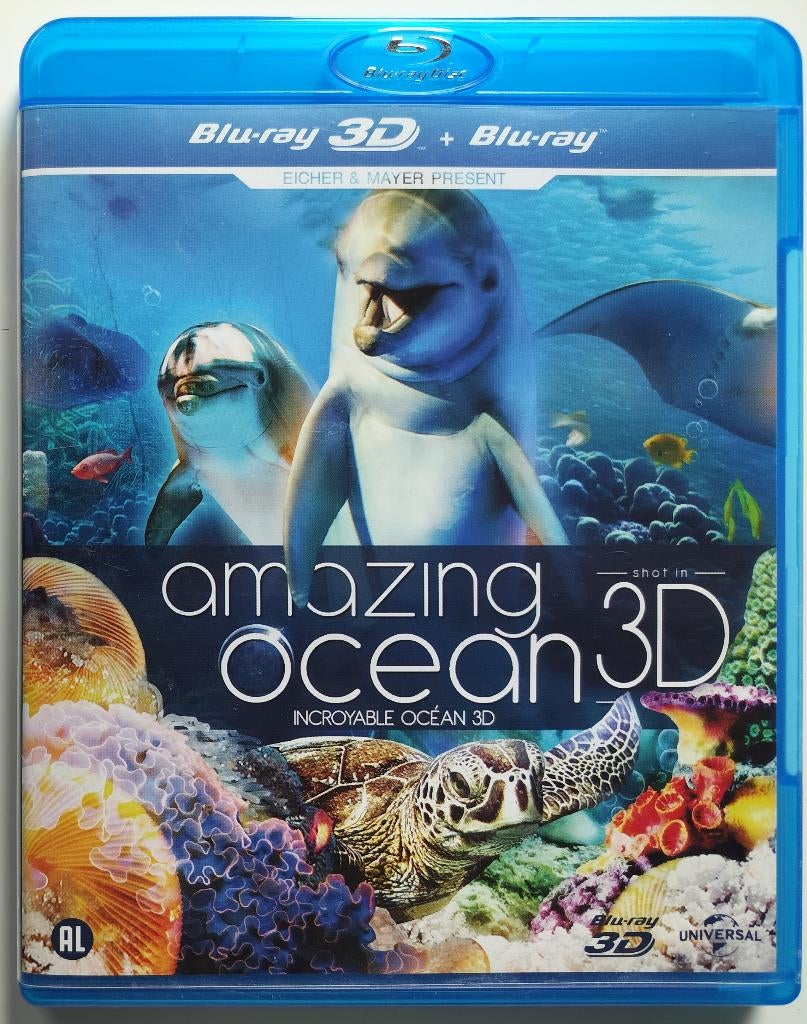 Amazing Ocean 3D [2012], Cd's en Dvd's, Blu-ray, Zo goed als nieuw, Documentaire en Educatief, 3D, Ophalen of Verzenden