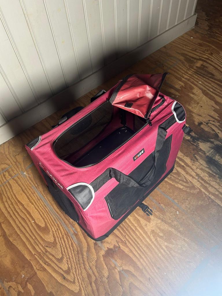 Box om kat/kleine hond te vervoeren., Ophalen, Zo goed als nieuw