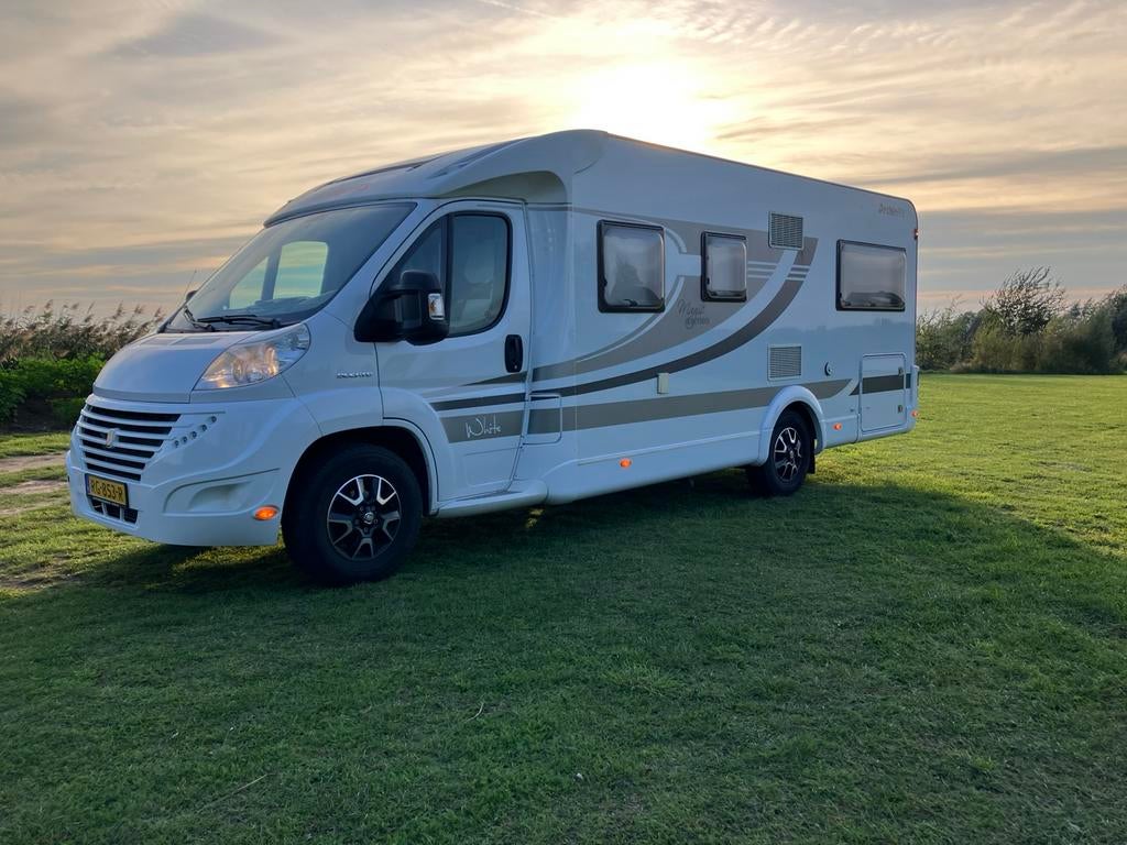 Dethleffs Magic Edition / LITHIUM / 62.272 KM / Lage bedden, Ringverwarming, Fiat, Luifel, Particulier