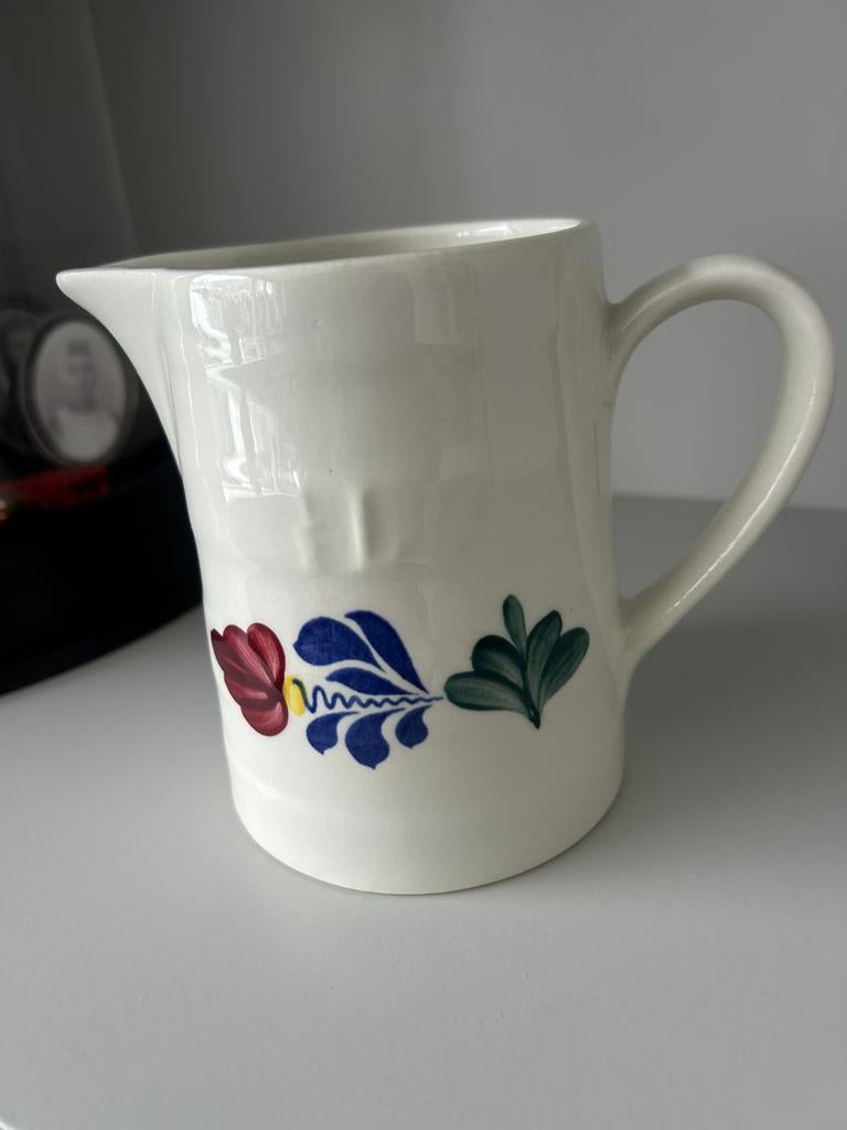 Kannetje Boerebont Boch Belgium, Huis en Inrichting, Ophalen of Verzenden, Aardewerk, Overige stijlen, Overige typen