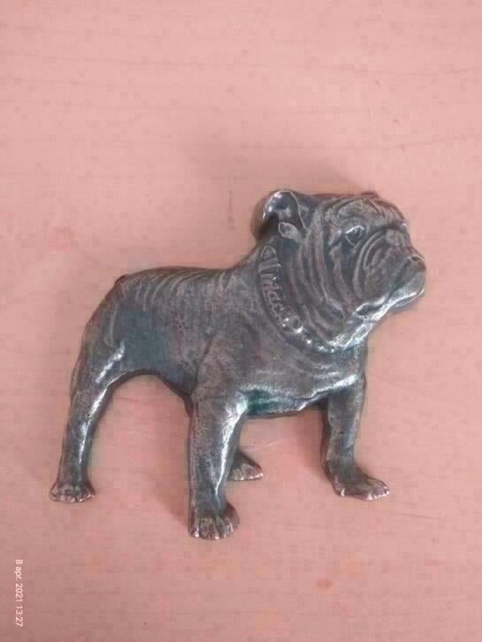 Massief metalen MACK BULLDOG paperweigt / presse-papier, Ophalen of Verzenden, Zo goed als nieuw