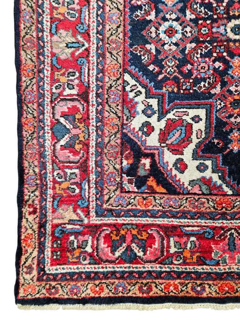 Handgeknoopt Perzisch wol Husseinabad tapijt 214x316cm, Persian, Onbekend, 200 cm of meer, Ophalen of Verzenden