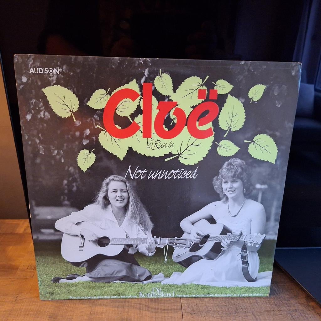 Cloë & run in   not unnoticed, Ophalen of Verzenden, Gebruikt, 12 inch