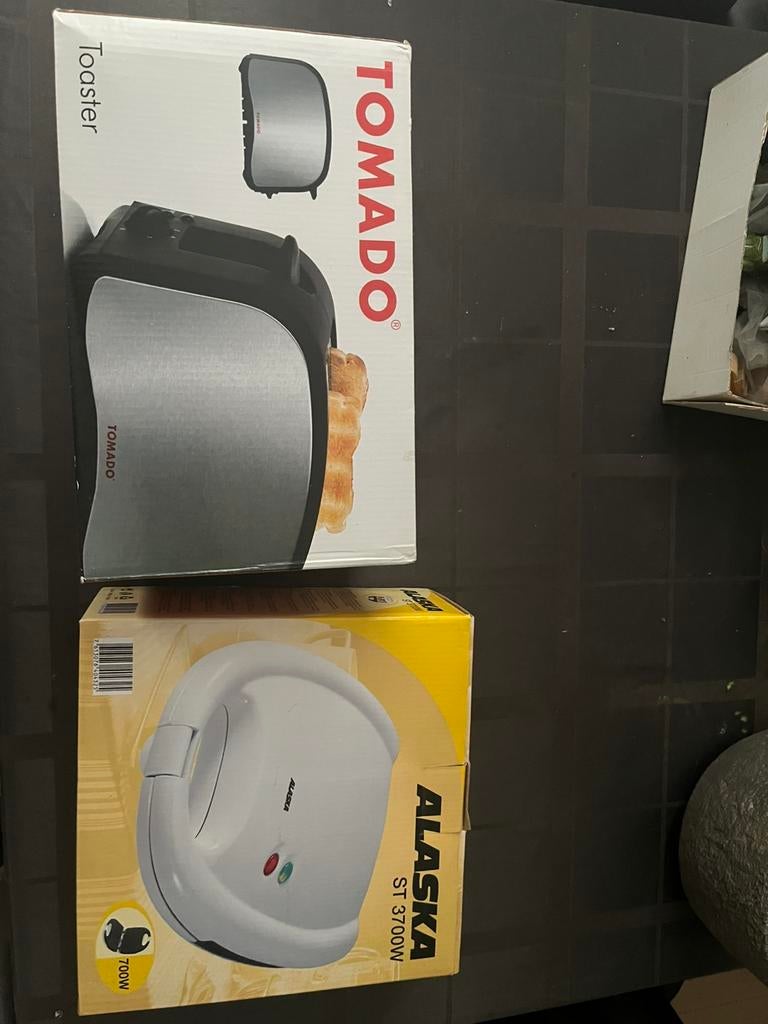 Nieuwe broodrooster + sandwichmaker – set, Witgoed en Apparatuur, Ophalen of Verzenden, Nieuw