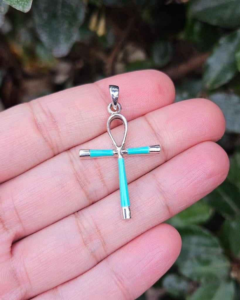 Ankh Hanger - Echt Zilver, Info@lavicollection.com, Nieuw, Ophalen of Verzenden, Hoofdstraat 18C