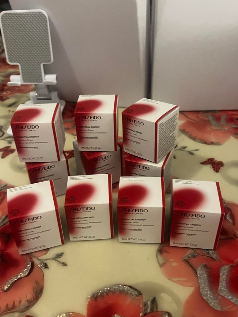 Shiseido hydrating cream, Verzenden, Nieuw, Gehele gezicht, Verzorging
