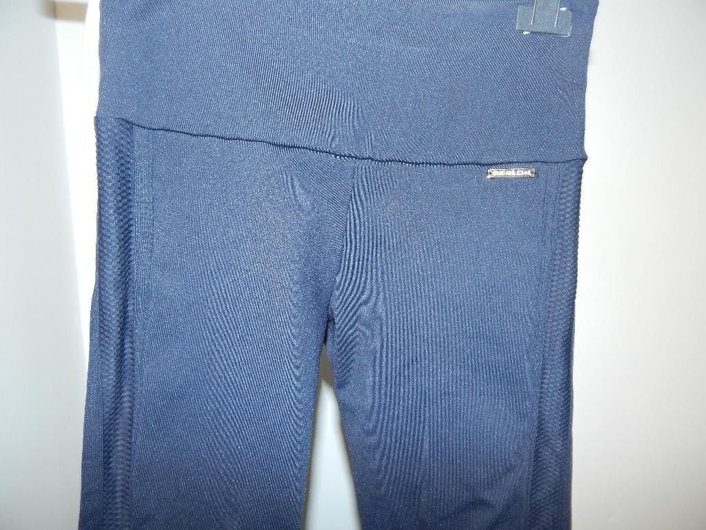Deblon sports zwarte legging corrigerend structuur band M, Legging, Verzenden, Zwart, Maat 40/42 (M)