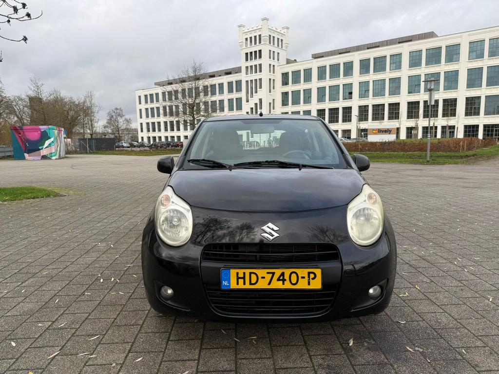 Suzuki Alto 1.0 2010 Zwart, Auto's, Suzuki, Voorwielaandrijving, 200 kg, 4 stoelen, Handgeschakeld
