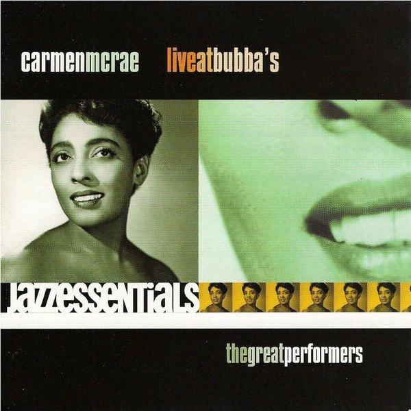 Sale> CD CARMEN MCRAE - Live At Tubba's - The Great, Verzenden, 1980 tot heden, Zo goed als nieuw, Jazz