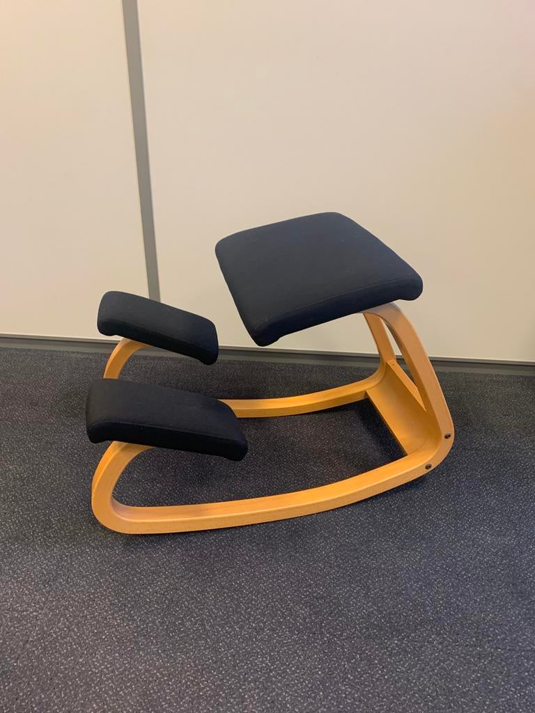 Stokke Variable Balance kniestoel, Ophalen, Zo goed als nieuw, Zwart, Eén