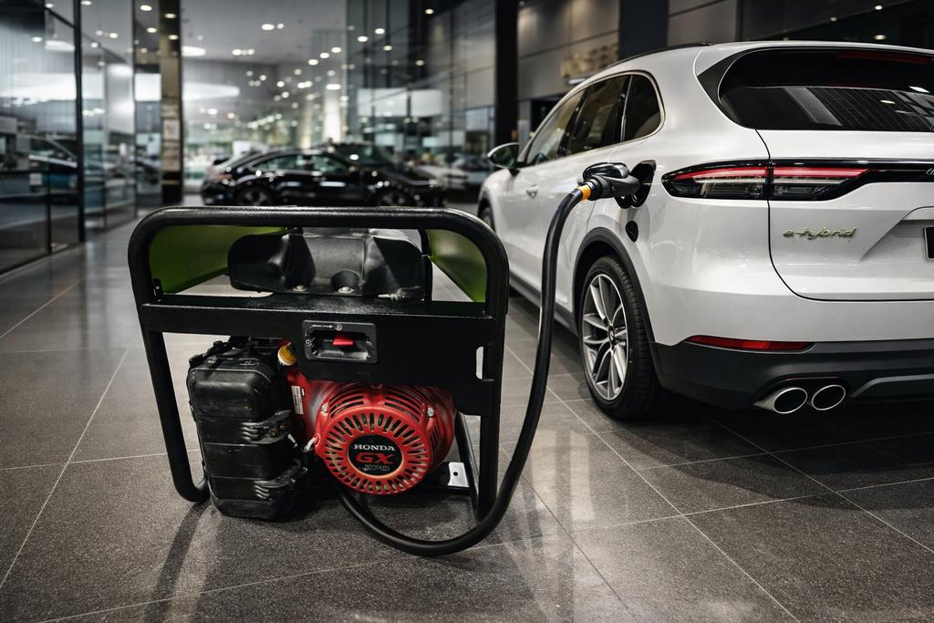 Pramac ES5000 – Honda GX270 – Blackout en gewoon stroom!, Ophalen of Verzenden, Zo goed als nieuw, 5 tot 10 kVA, Benzine