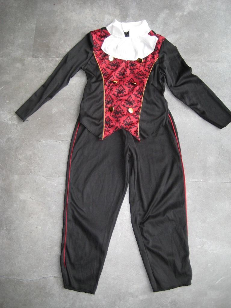 Graaf kostuum , zonder cape 7-9 jaar, Ophalen of Verzenden, Gebruikt, 122 t/m 128, Jongen of Meisje