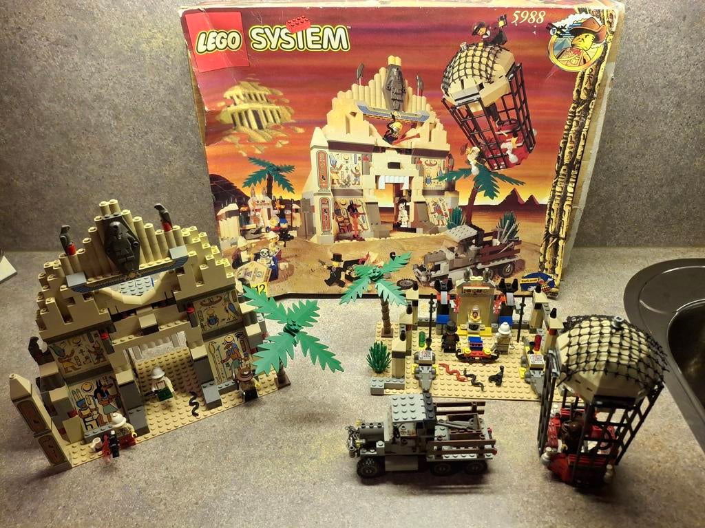 Lego 5988 Pharaoh's Forbidden Ruins. Adventurers set, Ophalen of Verzenden