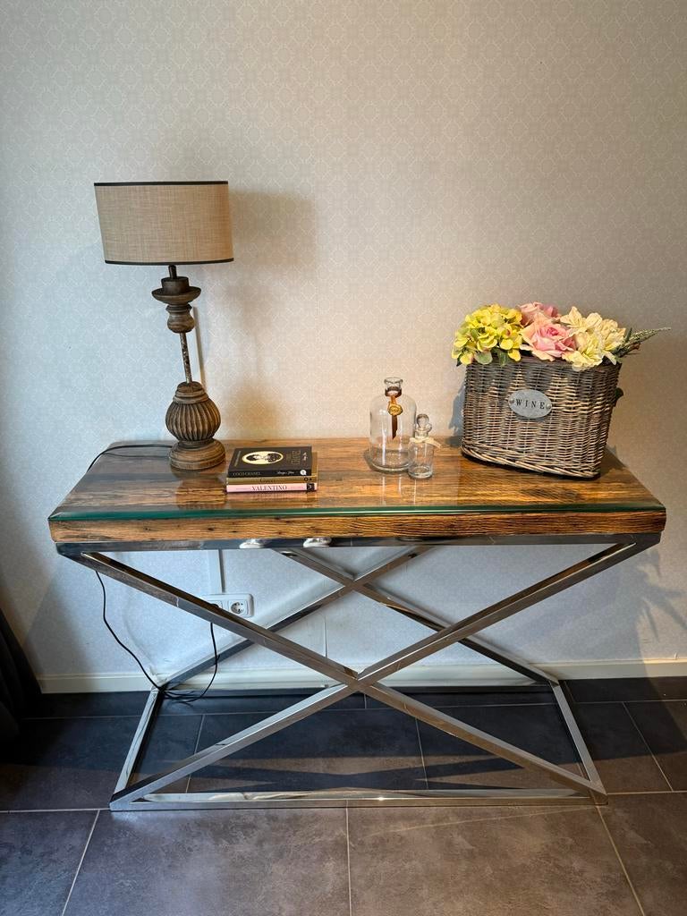 Richmond side table, 100 tot 150 cm, Ophalen of Verzenden, Zo goed als nieuw, 25 tot 50 cm