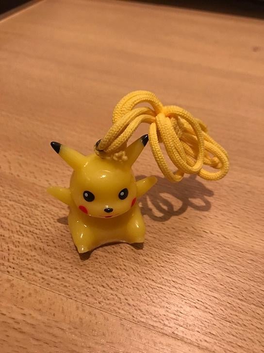 Pikachu poppetje aan ketting, Ophalen of Verzenden, Zo goed als nieuw
