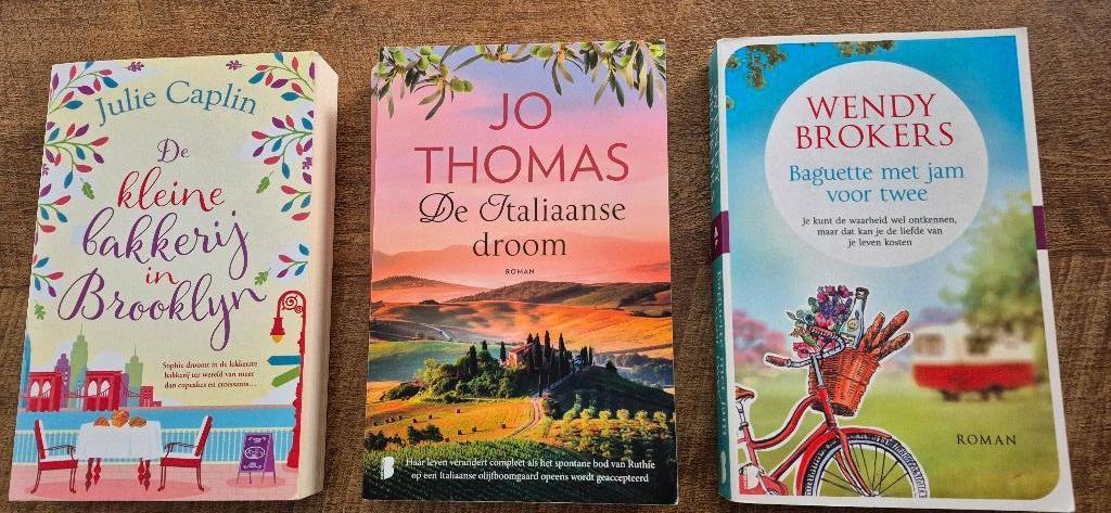 3 feelgood romans, Boeken, Romans, Zo goed als nieuw, Ophalen of Verzenden