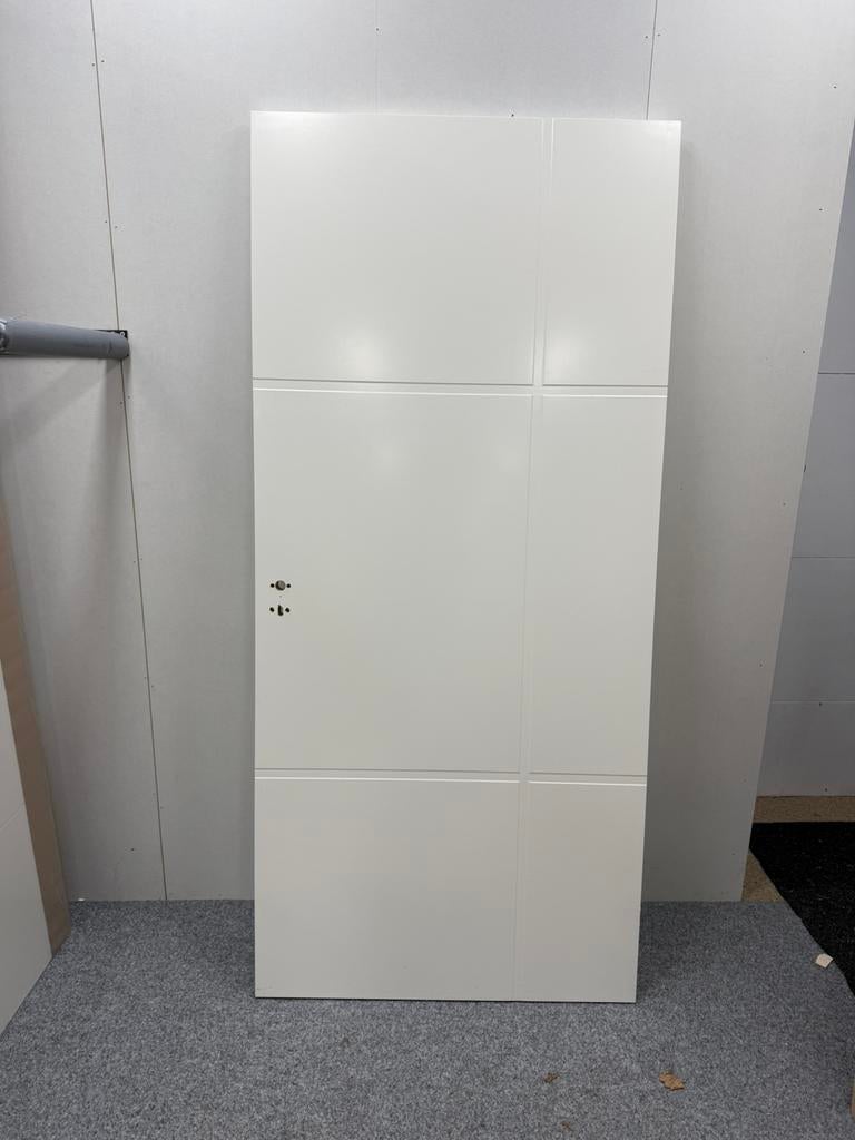 MP44 - Svedex lijndeur opdekdeur rechts 218,5 x 93, Ophalen, Zo goed als nieuw, Binnendeur, 215 cm of meer