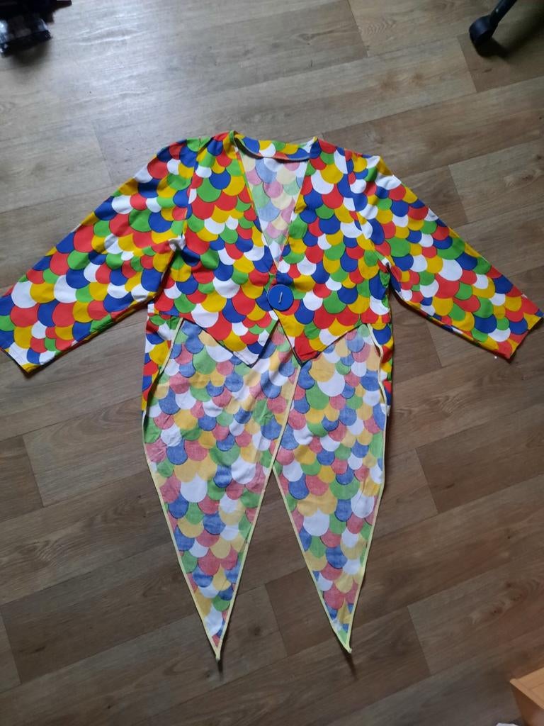 Carnavalskleding - Clownspak, Kleding | Dames, Carnavalskleding en Feestkleding, Maat 38/40 (M), Carnaval, Ophalen of Verzenden