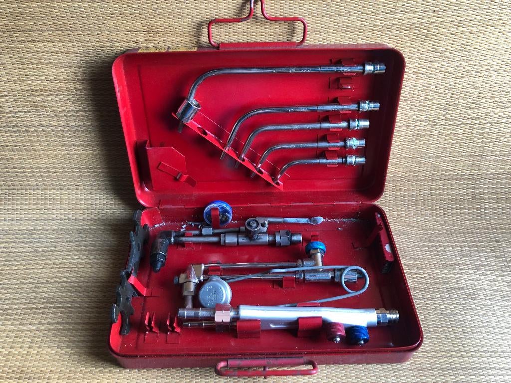 GLOOR LASTOORTSEN LILLIPUT SNIJBRANDER SET LASAPPARAAT ZGAN, Ophalen of Verzenden, Nieuw, 150 tot 250 ampère, Tig