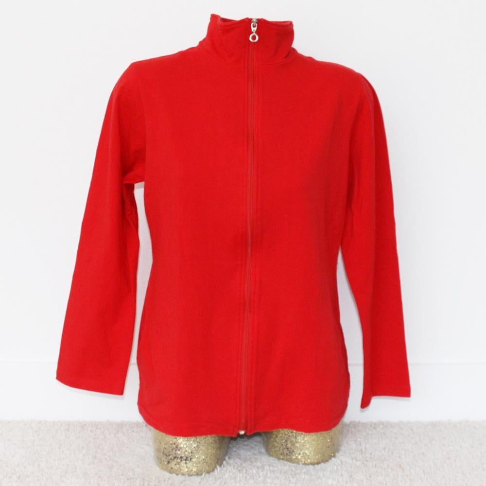 Rood Vestje Nanso (L) - 60 € 35,-, Kleding | Dames, Nanso, Maat 42/44 (L), Ophalen of Verzenden, Zo goed als nieuw