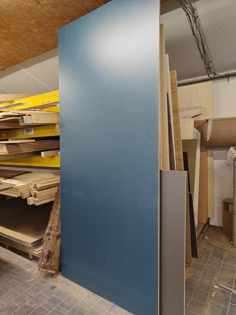 Melamine Meubelplaat 124x280cm - Nieuw, Ophalen