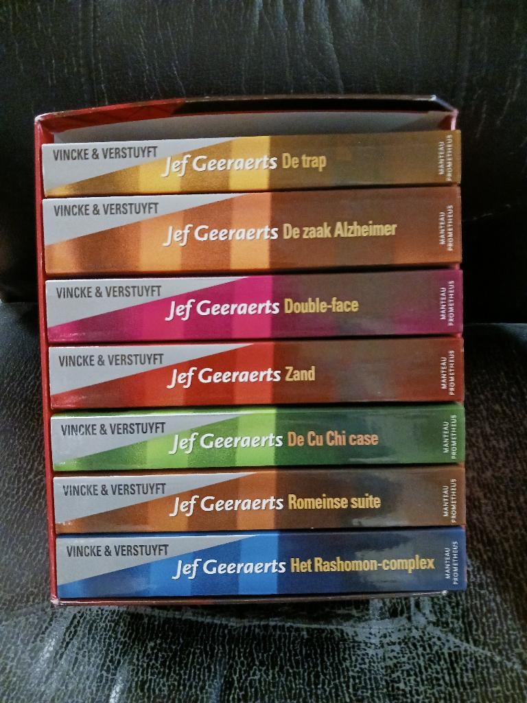 Jef Geeraerts - Vincke & Verstuyft Compleet - 7 delen, Ophalen of Verzenden, Zo goed als nieuw