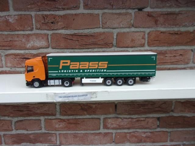 WSI  Scania  R  Highline  van  Paass  Spedition., Ophalen of Verzenden, Nieuw, Bus of Vrachtwagen, Wsi