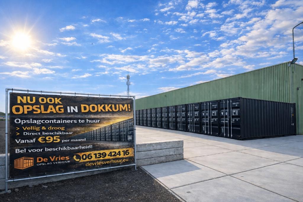 🚨OPSLAG CONTAINERS TE HUUR DOKKUM / BURDAARD /OENTSJERK🚨, 8 m², Huur, Opslag of Loods