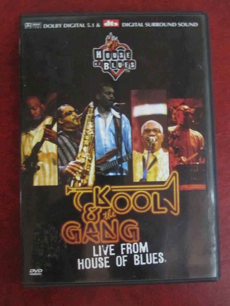 Kool & The Gang - Live from House of Blues, Alle leeftijden, Ophalen of Verzenden, Zo goed als nieuw, Muziek en Concerten