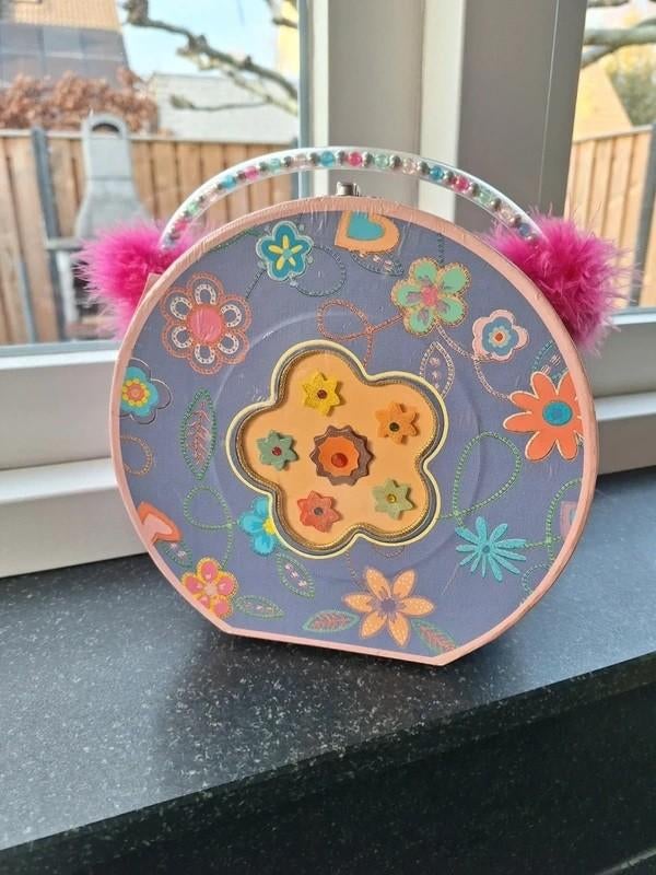 Koffertje 20 cm doorsnee, Ophalen of Verzenden, Zo goed als nieuw