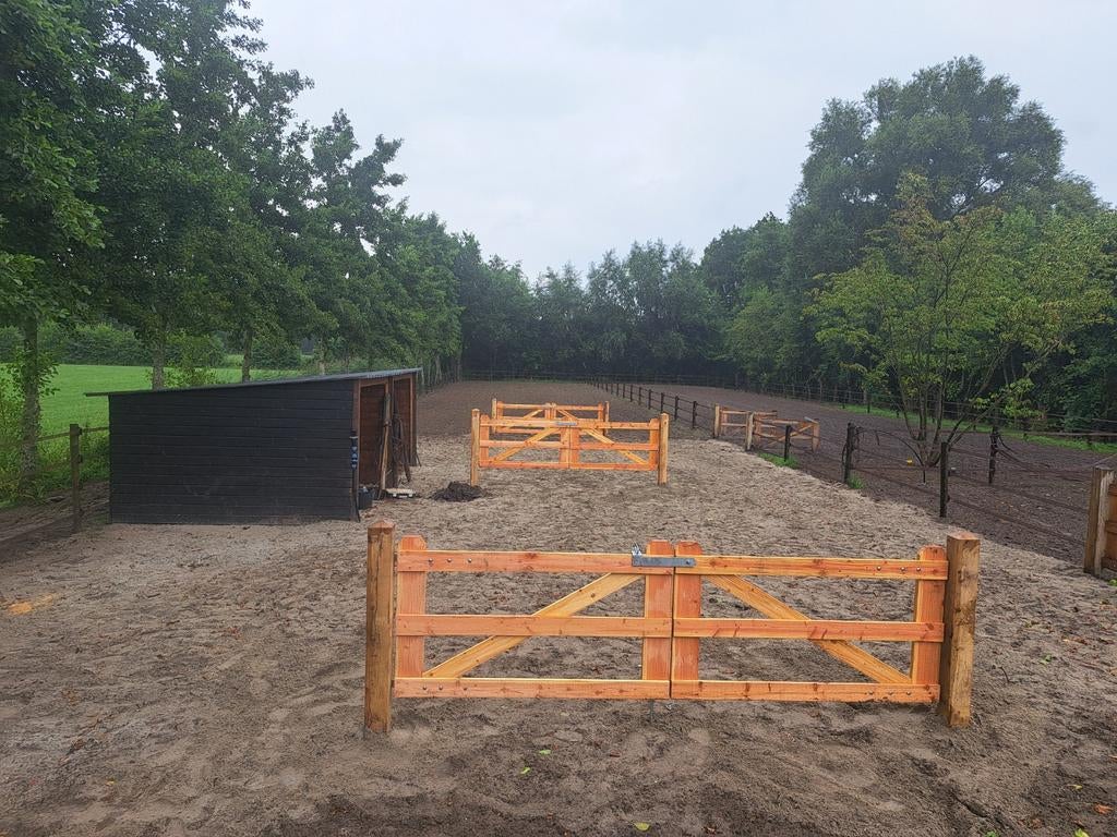 Poorten Douglas,Eiken,Schaaldeel,Iroko(Hardhout)Maatwerk, Ophalen, Nieuw, Minder dan 10 meter, Overige typen