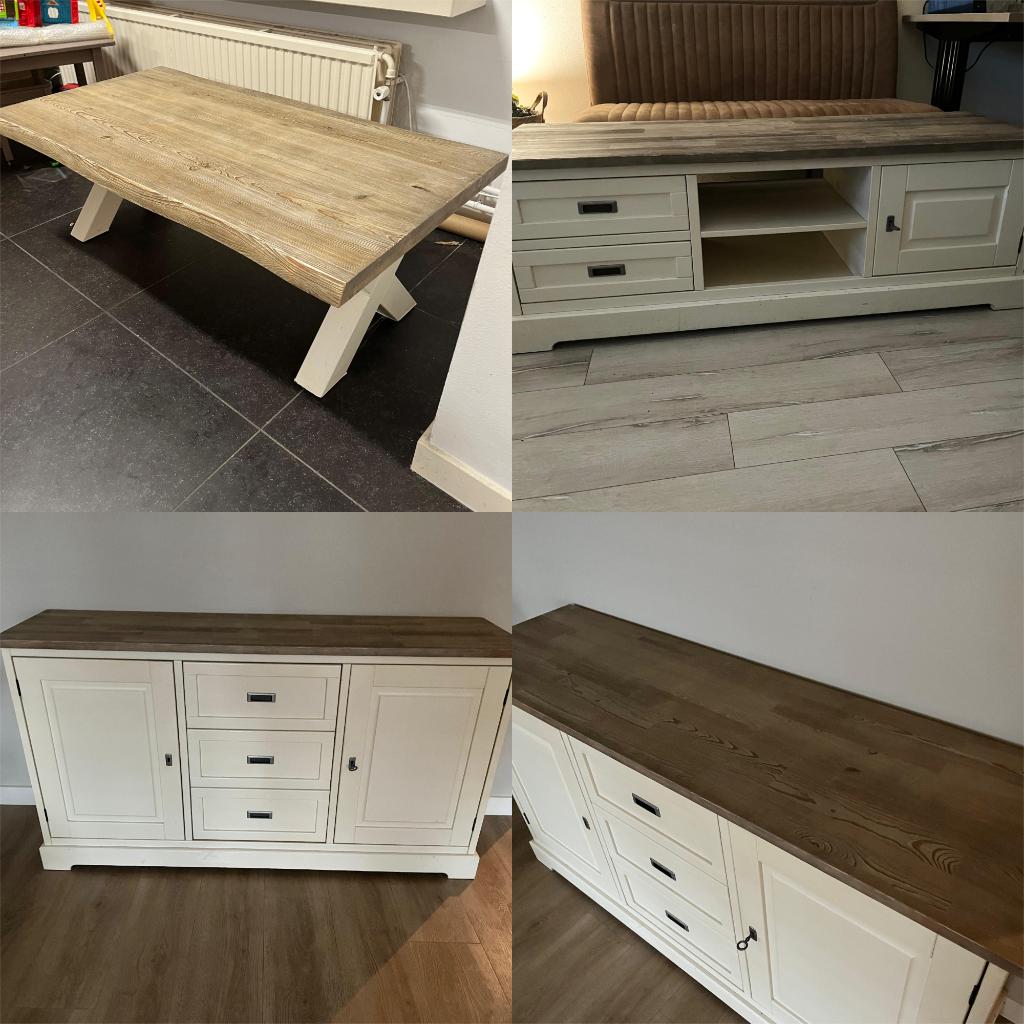 Haco Florence woonkamerset (3-delig) boomstam blad, Ophalen