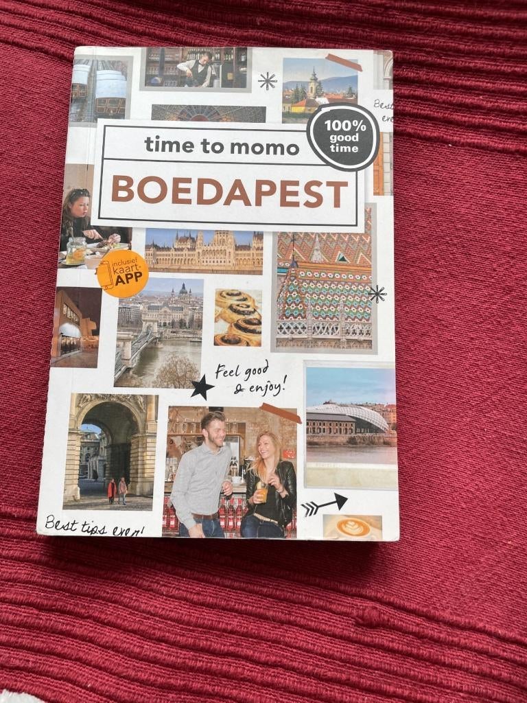 Boedapest / time to momo / met uitneembare kaart, Overige merken, Europa, Ophalen of Verzenden, Zo goed als nieuw