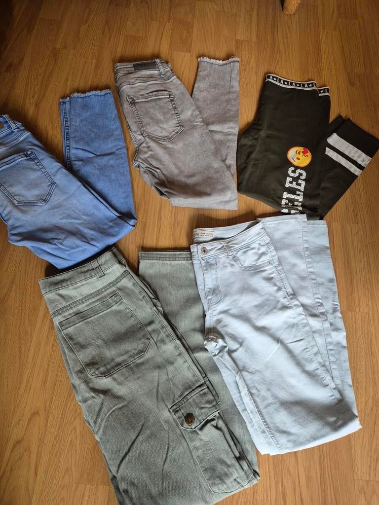 Broeken only / bershka maat 164/176 kleding pakket, Ophalen of Verzenden, Gebruikt, Meisje, Broek