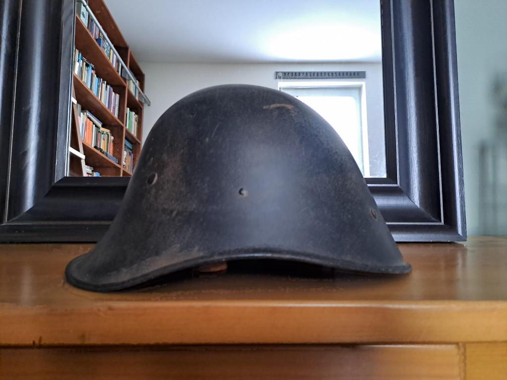 Nederlandse M34 helm WO2, Ophalen of Verzenden, Overige soorten, Nederland, Helm of Baret