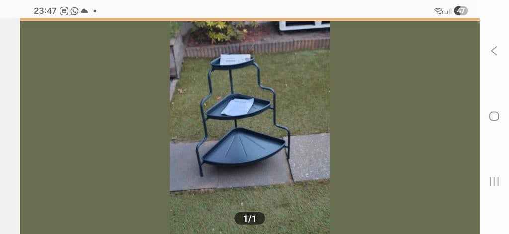 ikea etagere, Ophalen