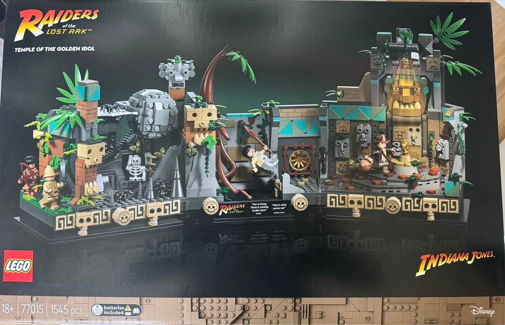 LEGO Indiana Jones Tempel van het Gouden Idool 77015 - Nieuw, Ophalen of Verzenden, Nieuw, Complete set, Lego