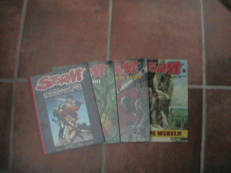 storm special commandant grek gevangenen van de tijd, Eén stripboek, Ophalen of Verzenden, Zo goed als nieuw