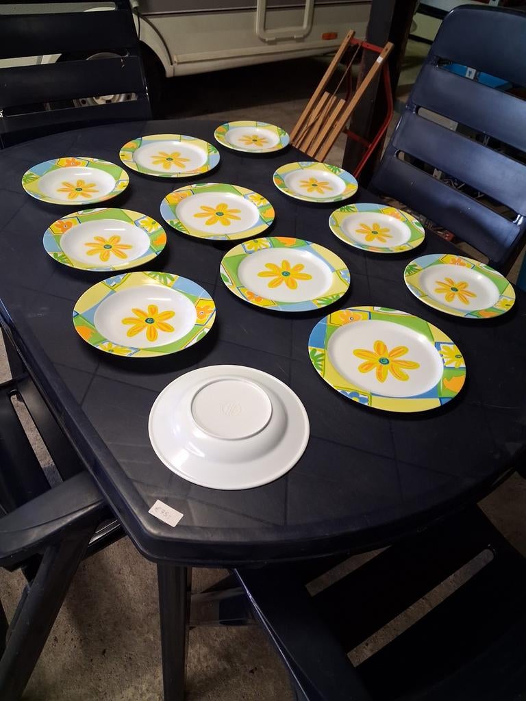 UMFA camping borden, Ophalen