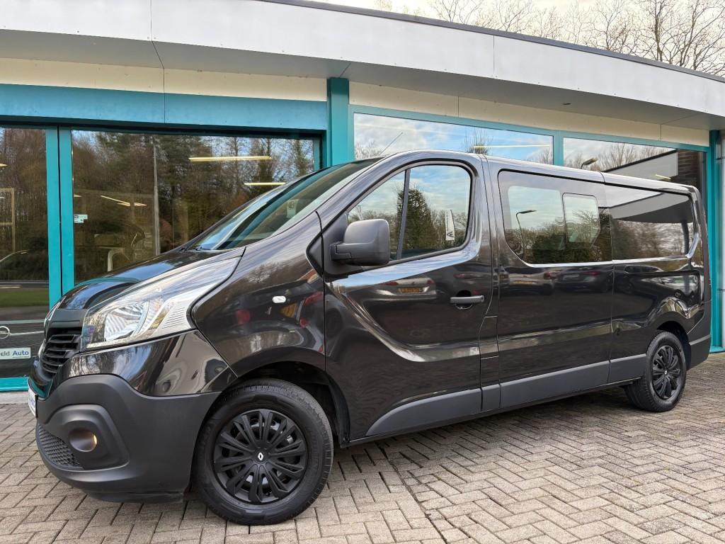 Renault TRAFIC 1.6 dCi L2 DC 6-Persoons, Airco, Navi, Cruise, Auto's, Bestelauto's, Bedrijf, ABS, Airbags, Airconditioning, Centrale vergrendeling