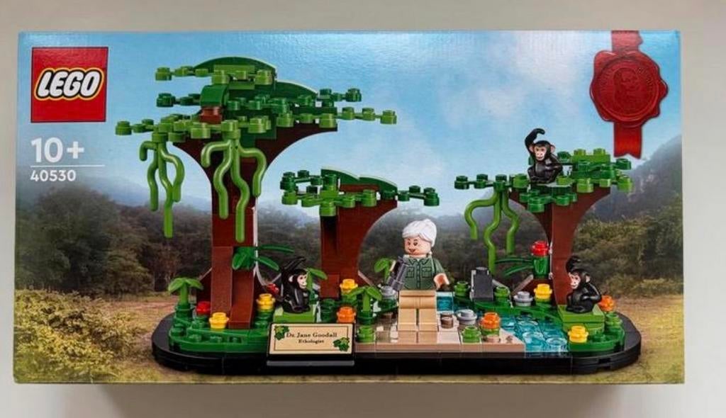 Lego Dr. Jane Goodall Tribute 40530 Nieuw in doos!, Lego, Denemarken, Nieuw, Ophalen of Verzenden