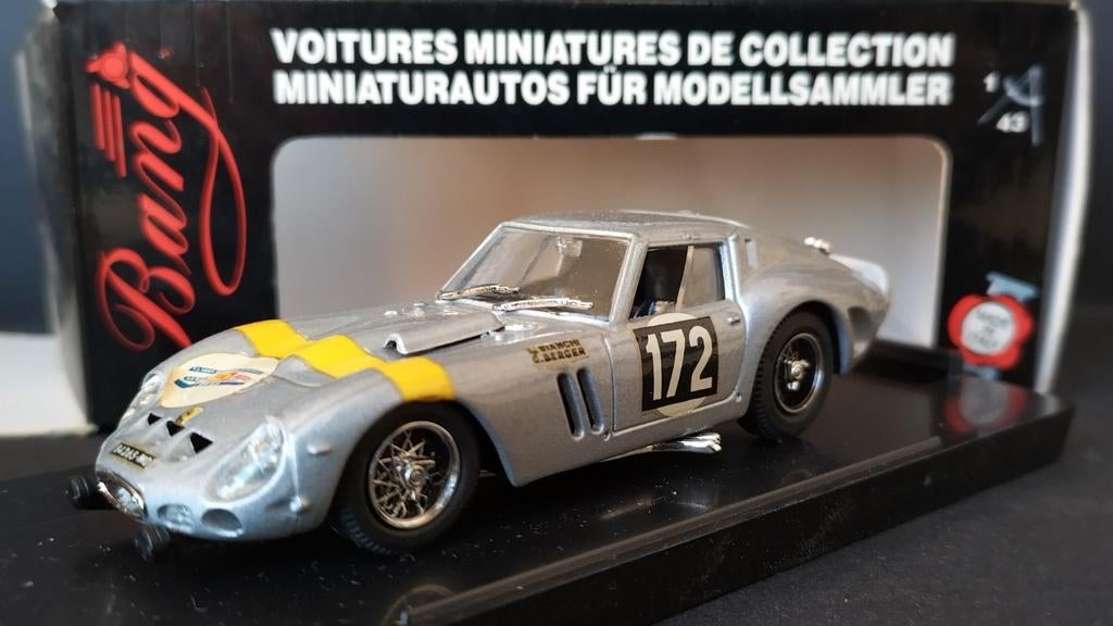 Ferrari 250 GTO Tour de France 1964 1:43 Bang Revell Pol, Overige merken, Box Model di Grassini snc, Auto, Verzenden