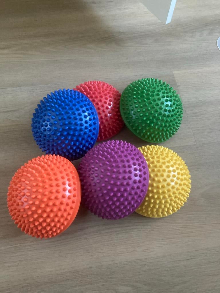 Set van 6 Balansborden / Stepping Stones, Ophalen of Verzenden, Zo goed als nieuw