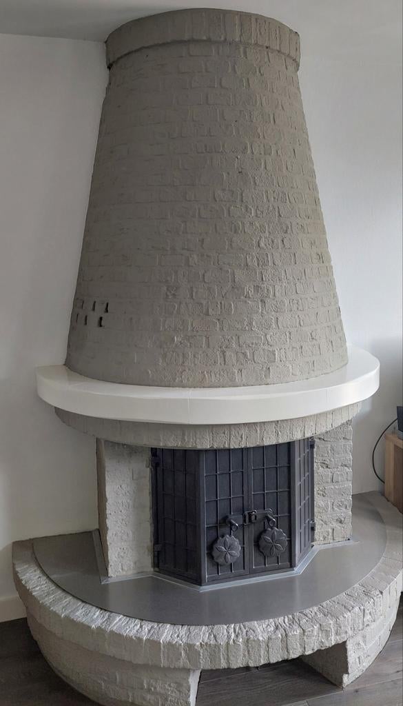 Dovre inbouw kachel, Ophalen, Gebruikt, Inbouwhaard, Houthaard