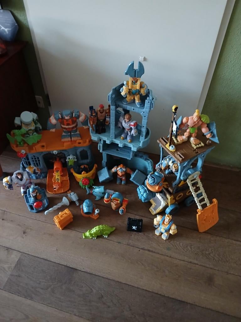 Little tikes Kingdom Builders Hex Castle om te bouwen, Kinderen en Baby's, Speelgoed | Bouwstenen, Ophalen, Gebruikt, Overige merken