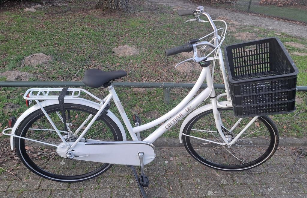 Cortina U4 Family Transport – Topstaat! – 3 versnellingen, Fietsen en Brommers, Fietsen | Dames | Damesfietsen, Versnellingen