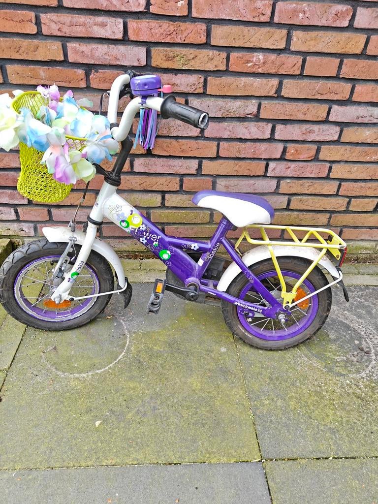 Opknapfietsje Loekie Flower., Ophalen, Gebruikt, Minder dan 16 inch, Loekie